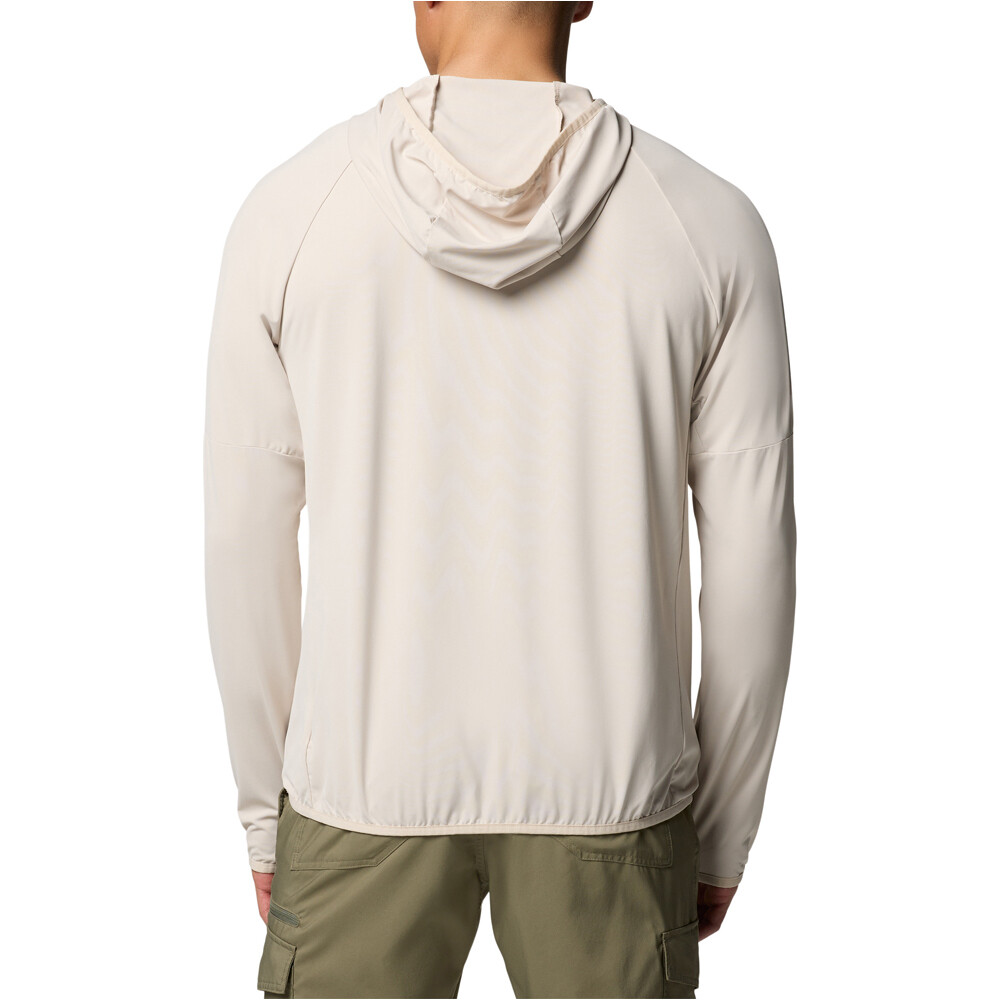 Columbia camiseta montaña manga larga hombre Skien Valley Hoodie vista trasera