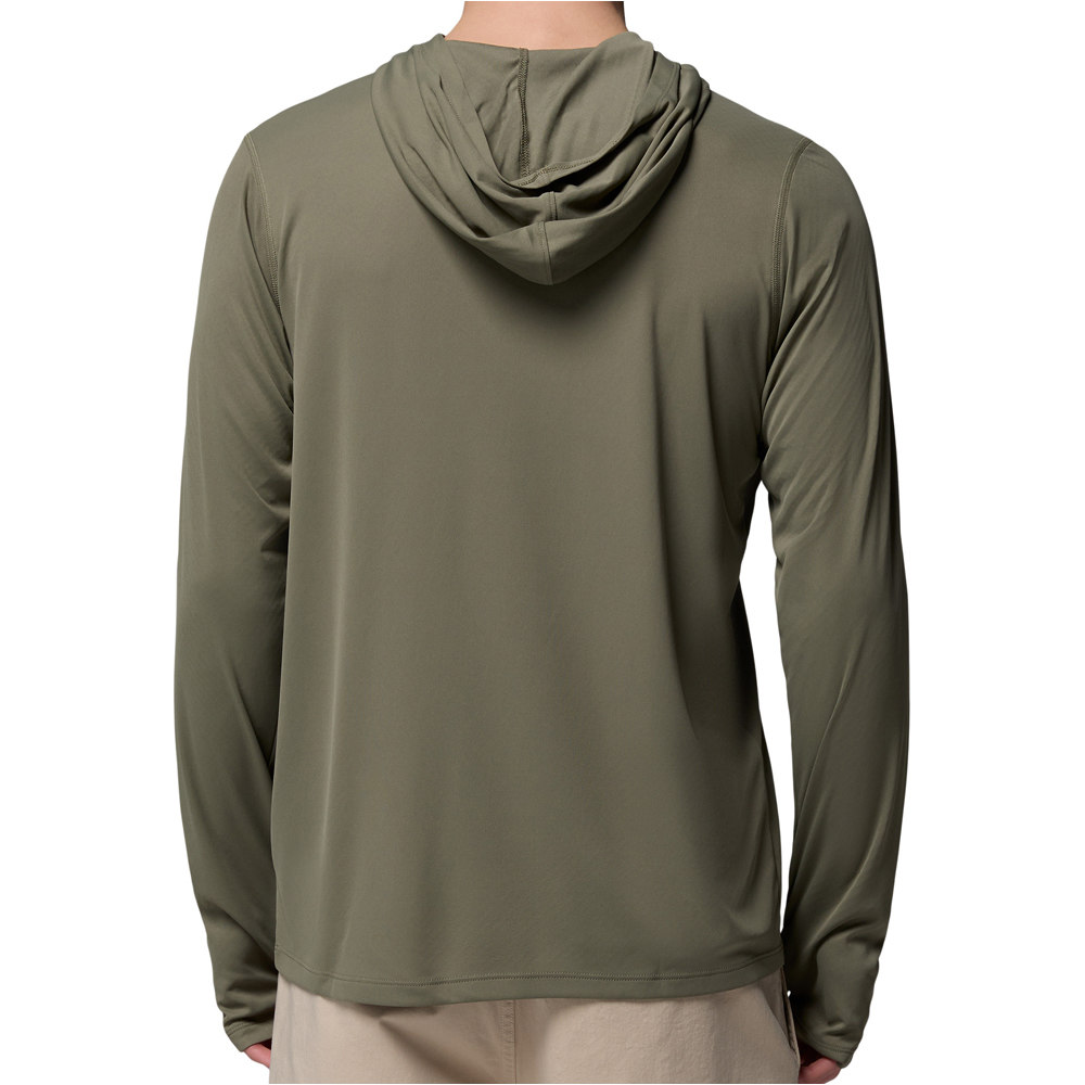 Columbia camiseta montaña manga larga hombre Zero Rules Light Hoodie vista trasera