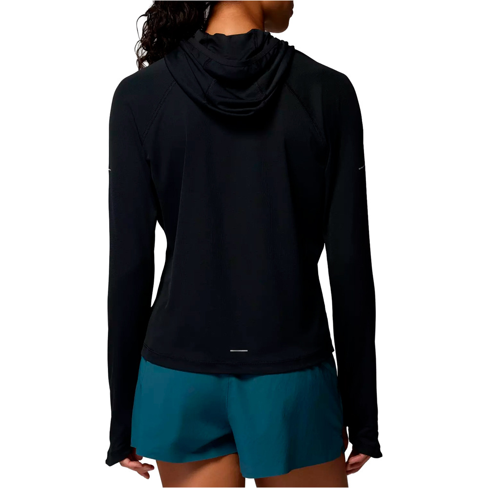 Columbia camiseta montaña manga larga mujer Stealth Spring LS Hoodie vista trasera