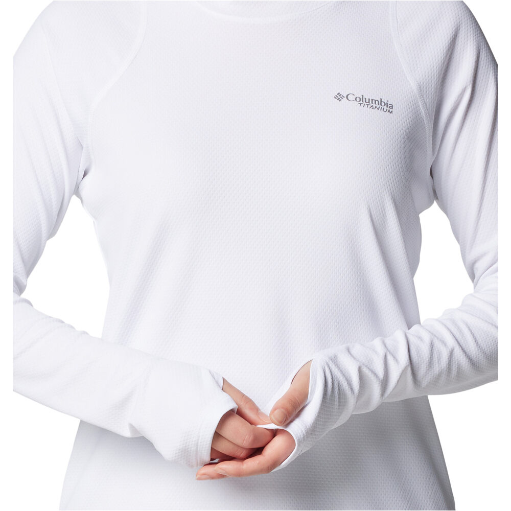 Columbia camiseta montaña manga larga mujer Summit Valley Hoodie 04