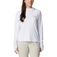 Columbia camiseta montaña manga larga mujer Summit Valley Hoodie vista frontal