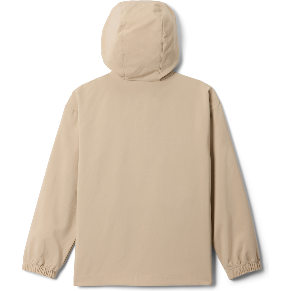 Columbia camiseta montaña manga larga niño Skien Valley Hooded Long Sleeve Shirt vista trasera