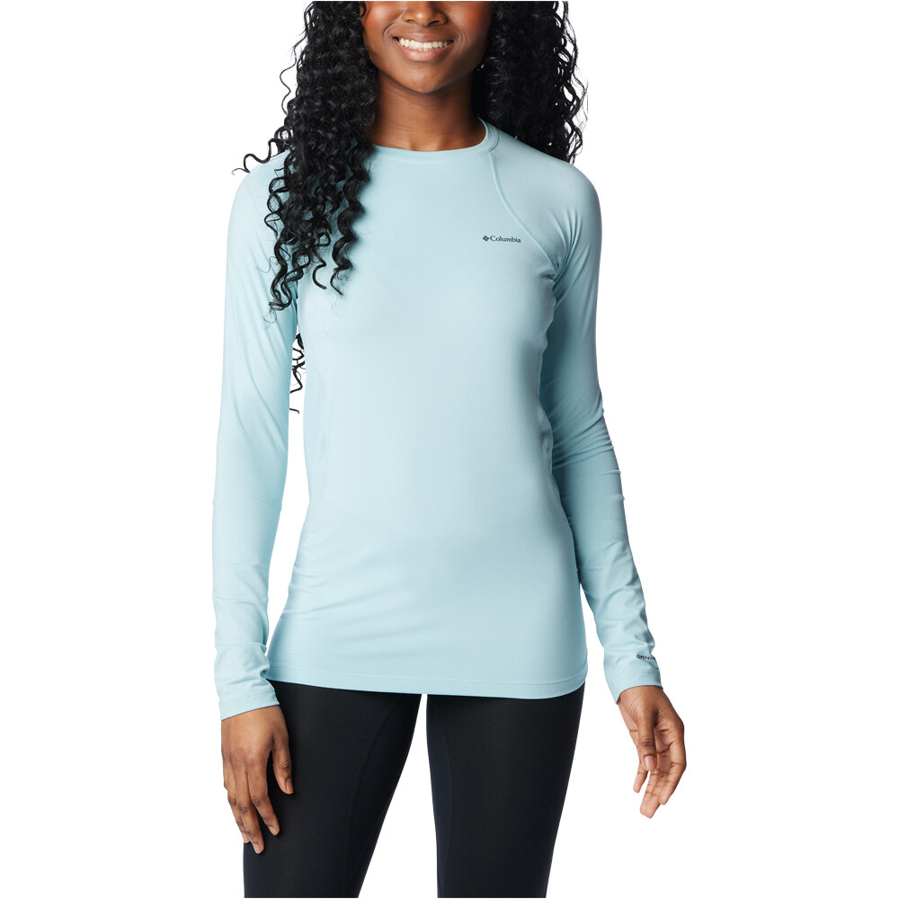 Columbia camiseta térmica manga larga mujer Midweight Stretch Long Sleeve Top vista frontal