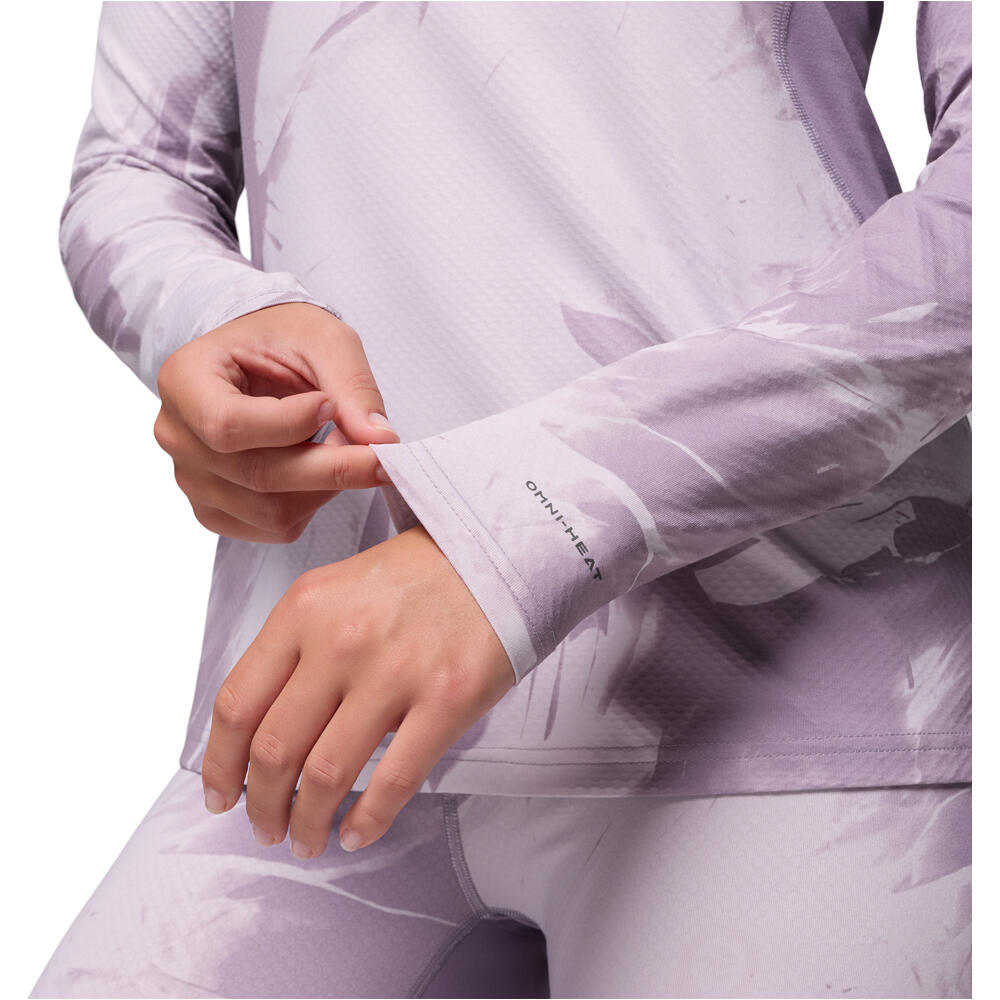 Columbia camiseta térmica manga larga mujer Omni-Heat Infinity Knit LS Crew 04