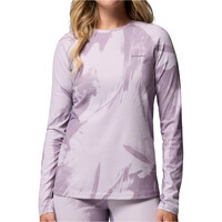 Columbia camiseta térmica manga larga mujer Omni-Heat Infinity Knit LS Crew vista frontal