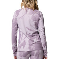 Columbia camiseta térmica manga larga mujer Omni-Heat Infinity Knit LS Crew vista trasera