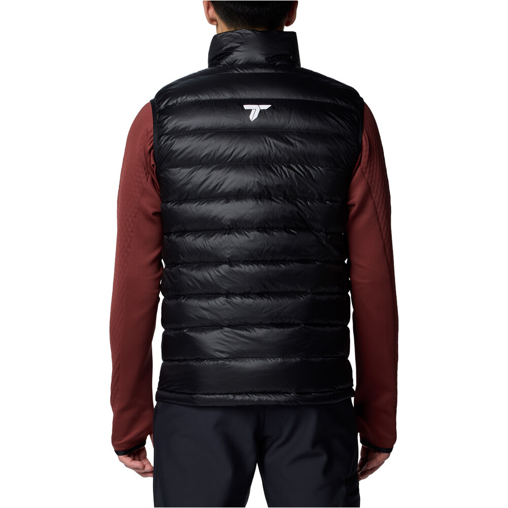 Columbia chaleco outdoor hombre Arctic Crest Down Vest vista trasera