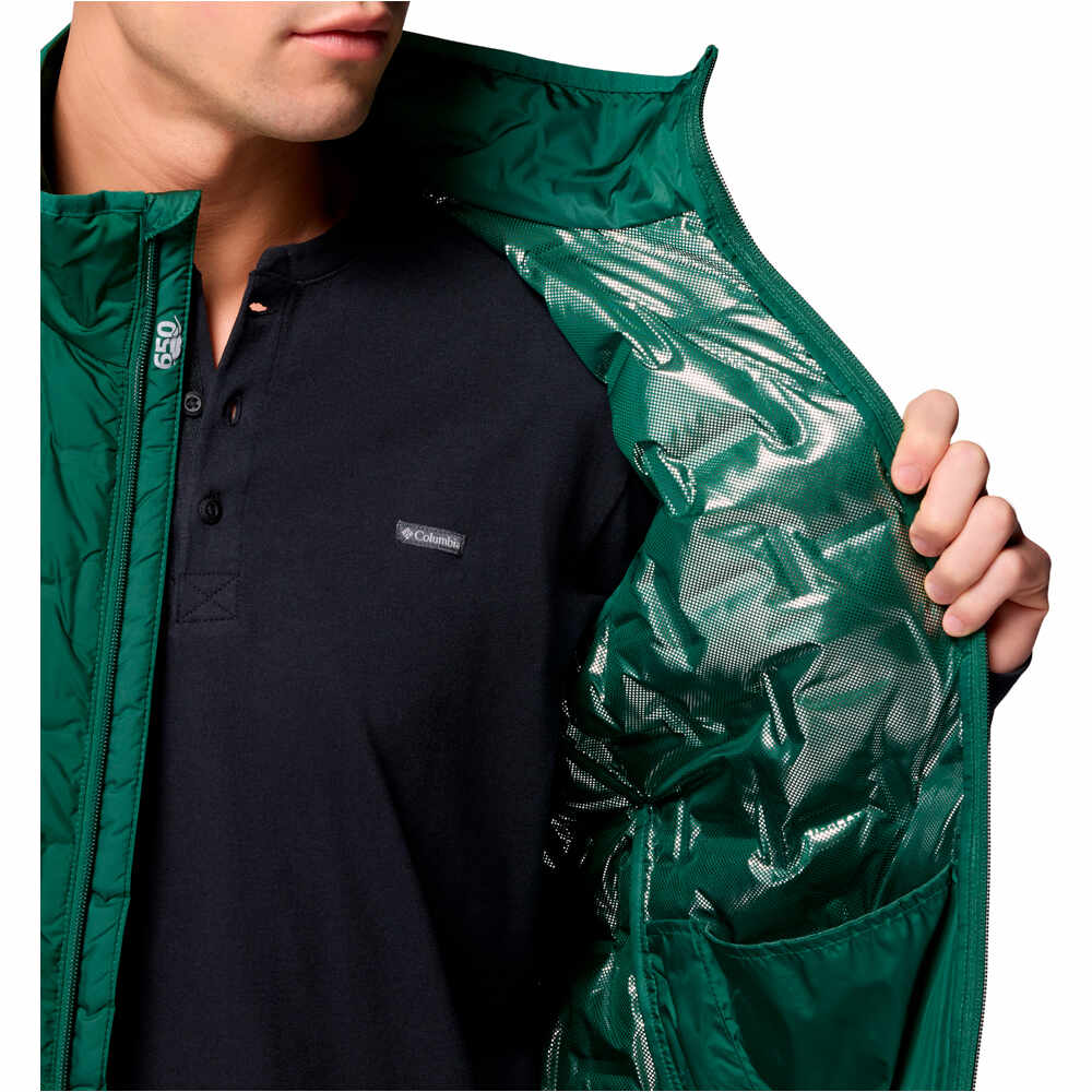 Columbia chaleco outdoor hombre Delta Ridge II Down Vest vista detalle