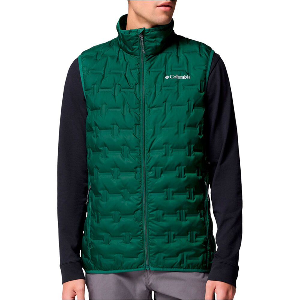 Columbia chaleco outdoor hombre Delta Ridge II Down Vest vista frontal