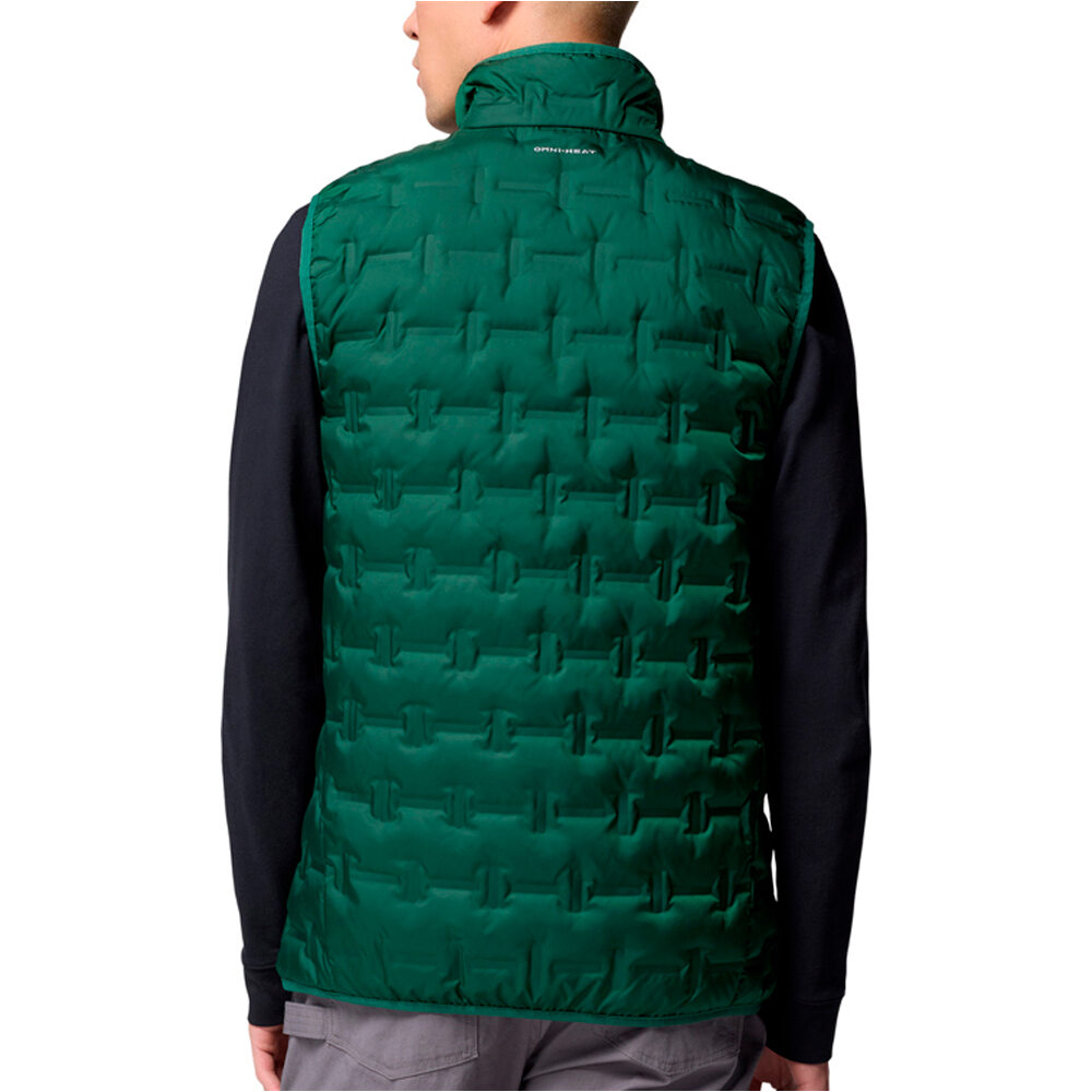 Columbia chaleco outdoor hombre Delta Ridge II Down Vest vista trasera