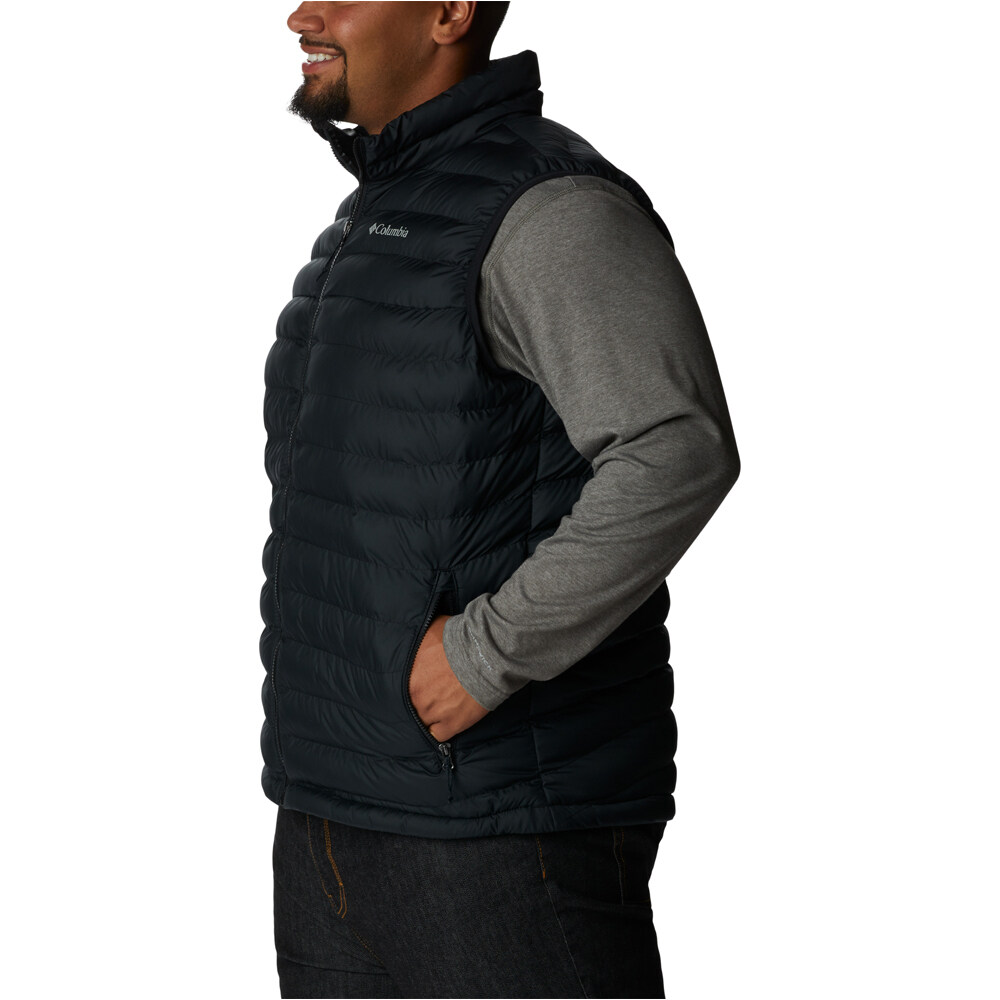 Columbia chaleco outdoor hombre Powder Lite II Vest vista detalle