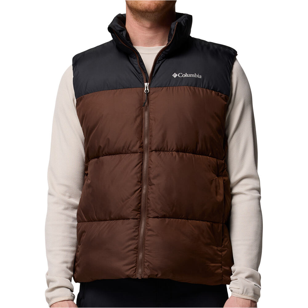 Columbia chaleco outdoor hombre Puffect III Vest vista frontal