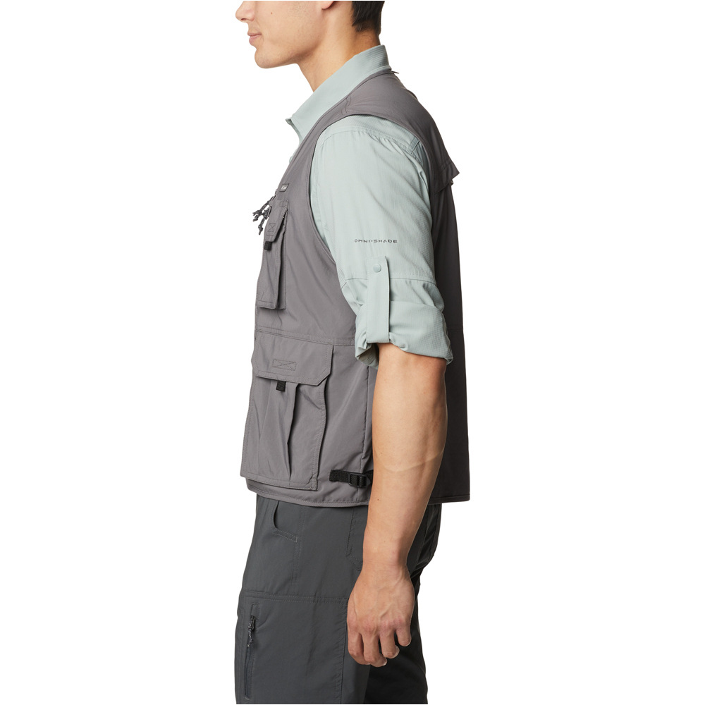 Columbia chaleco outdoor hombre Silver Ridge Utility Vest vista detalle