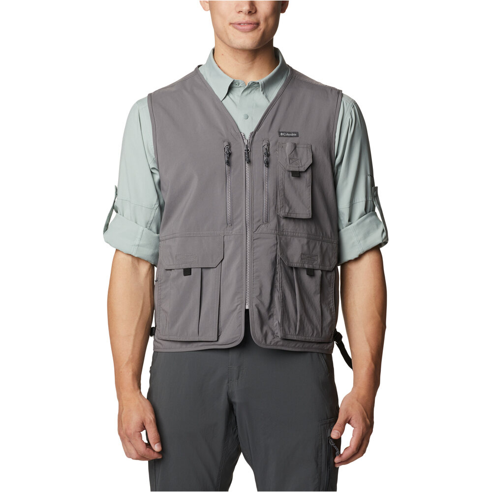 Columbia chaleco outdoor hombre Silver Ridge Utility Vest vista frontal