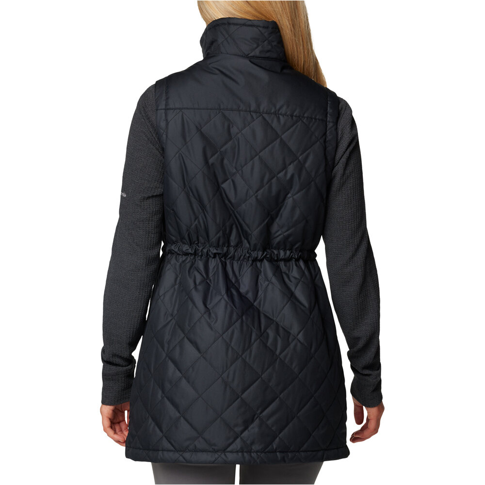 Columbia chaleco outdoor mujer Copper Crest II Mid Vest vista trasera