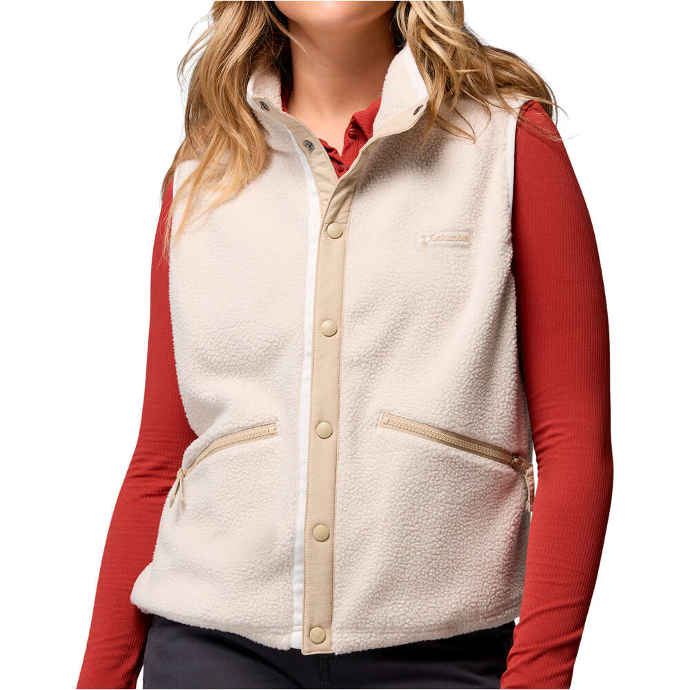 Columbia chaleco outdoor mujer Helvetia Vest vista frontal