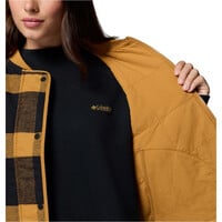 Columbia chaleco outdoor mujer High Cascades Reversible Vest vista detalle