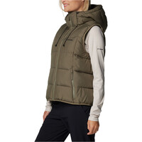 Columbia chaleco outdoor mujer Pike Lake II Insulated Vest vista detalle