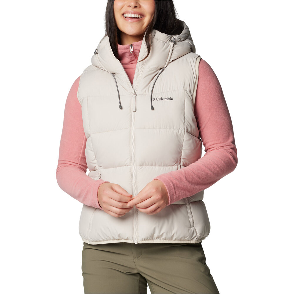 Columbia chaleco outdoor mujer Pike Lake II Insulated Vest vista frontal
