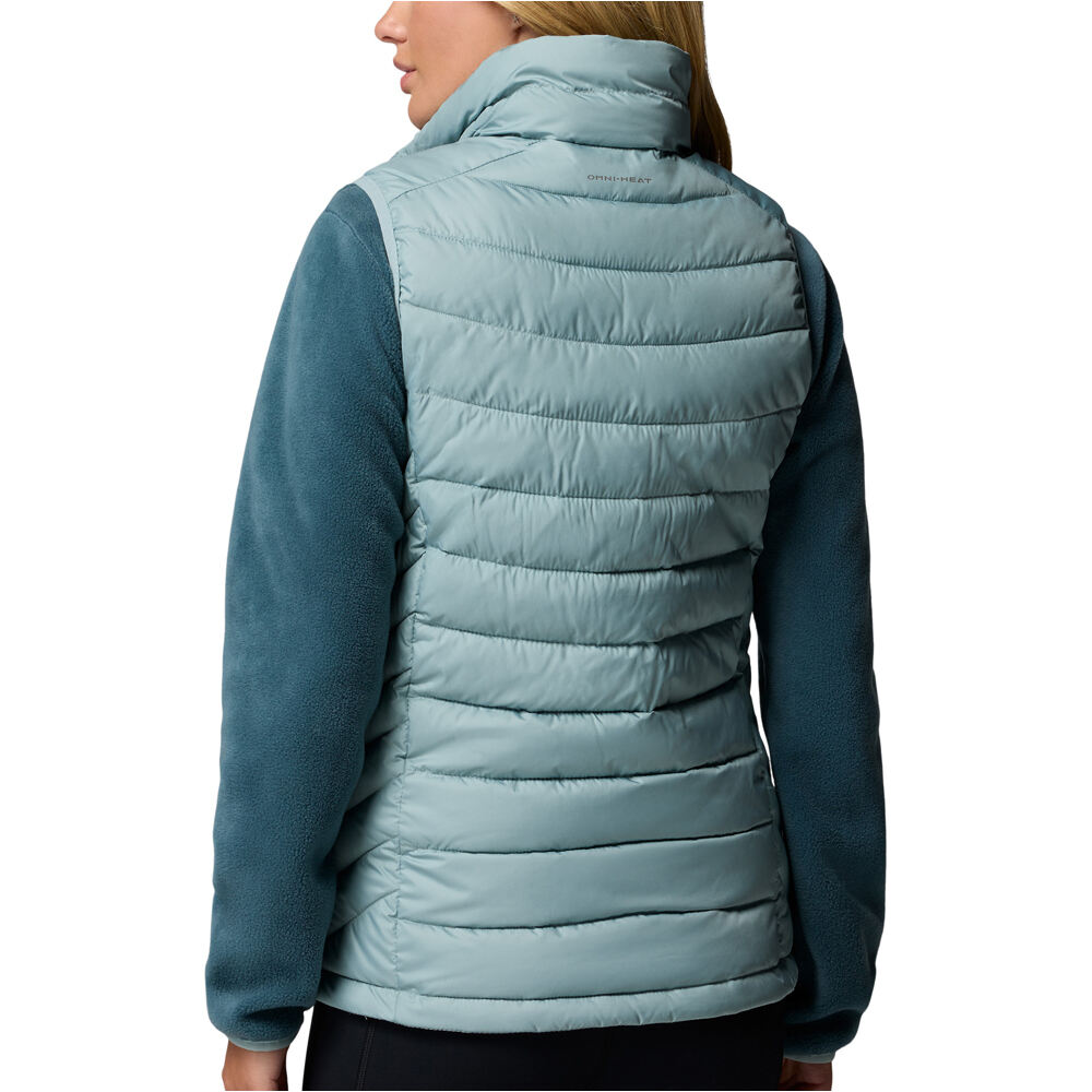 Columbia chaleco outdoor mujer Powder Lite II Vest vista trasera