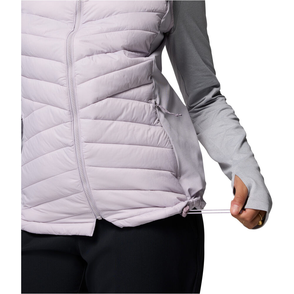 Columbia chaleco outdoor mujer Powder Pass III Hybrid Vest 04