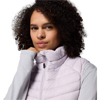 Columbia chaleco outdoor mujer Powder Pass III Hybrid Vest vista detalle