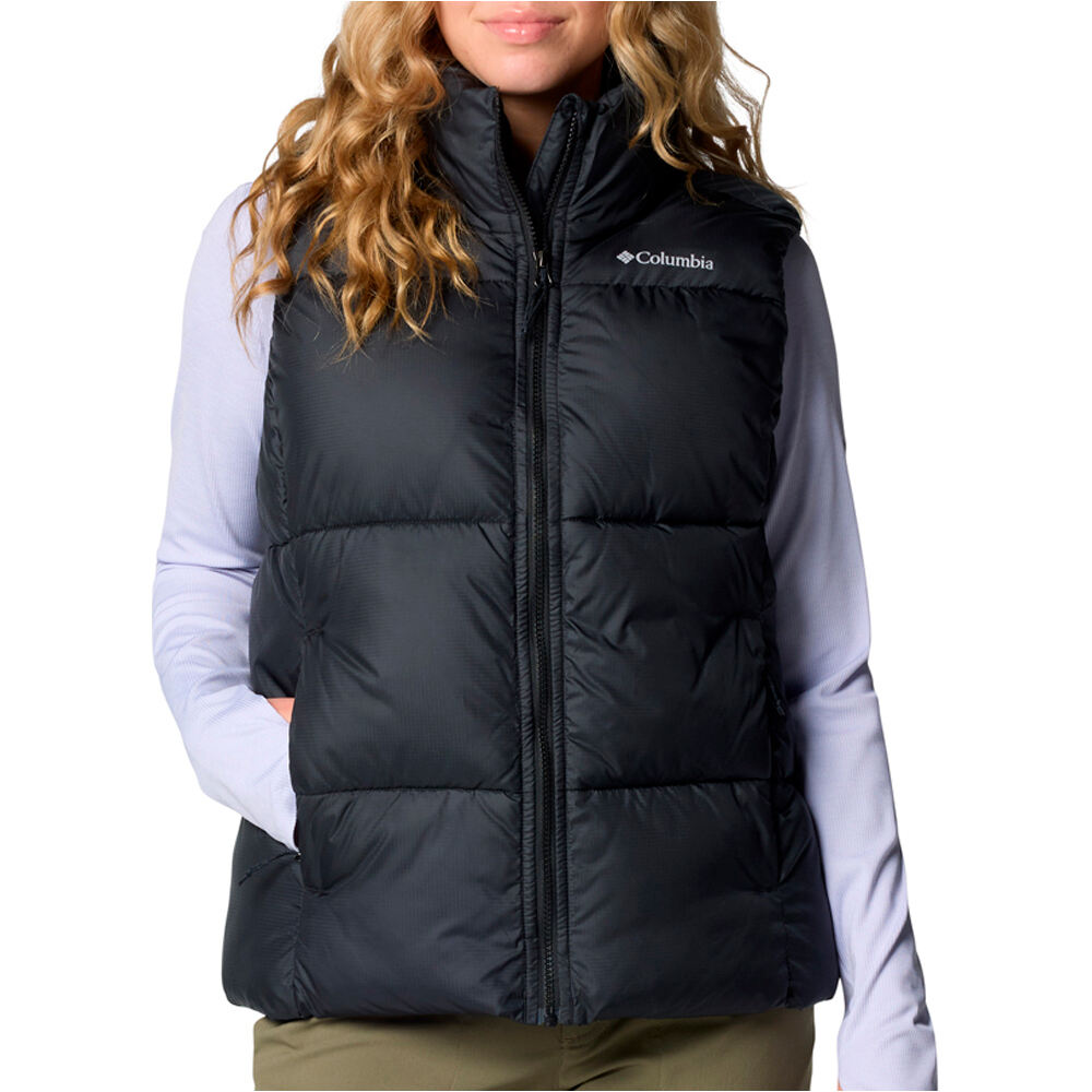 Columbia chaleco outdoor mujer Puffect Vest vista frontal