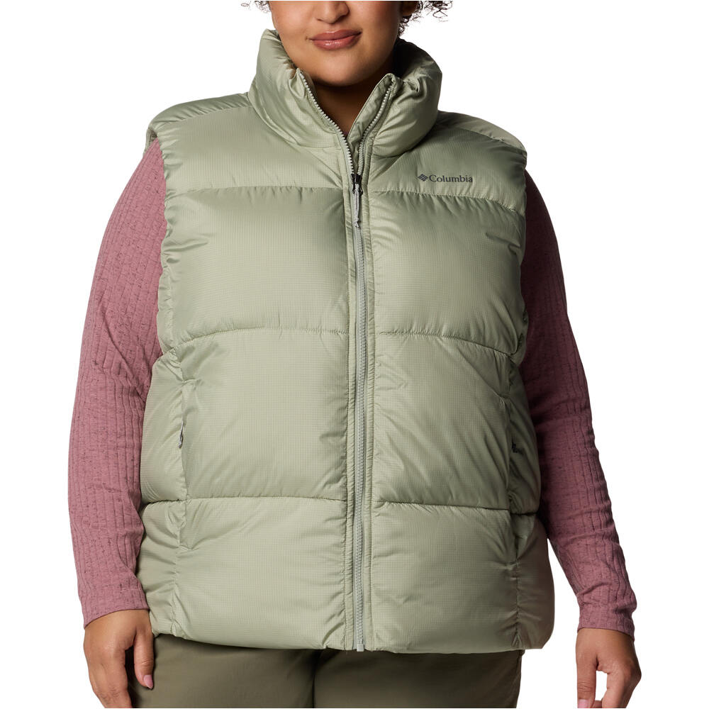Columbia chaleco outdoor mujer Puffect Vest vista frontal