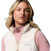 Columbia chaleco outdoor mujer West Bend Vest II vista detalle