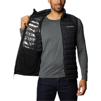 Columbia chaleco polar hombre Powder Lite  II Vest vista detalle