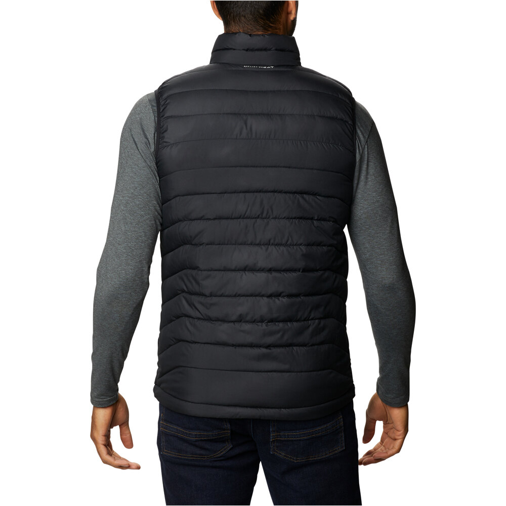 Columbia chaleco polar hombre Powder Lite  II Vest vista trasera