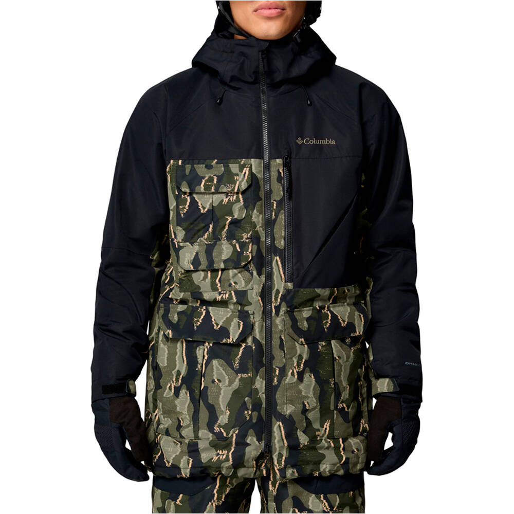 Columbia chaqueta esquí hombre Coreshot Printed Jacket vista frontal