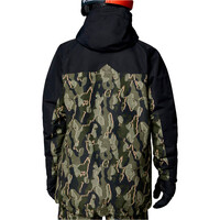 Columbia chaqueta esquí hombre Coreshot Printed Jacket vista trasera