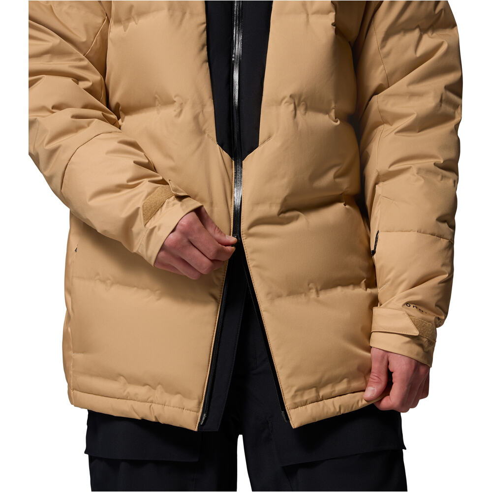 Columbia chaqueta esquí hombre Glacier Ridge Down Jacket vista detalle