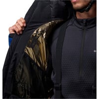 Columbia chaqueta esquí hombre Glacier Ridge Down Jacket vista detalle