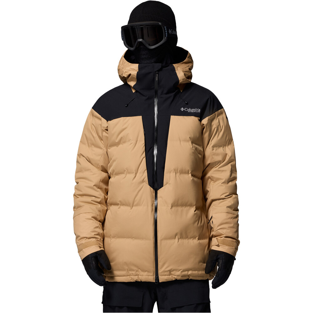 Columbia chaqueta esquí hombre Glacier Ridge Down Jacket vista frontal