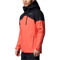 Columbia chaqueta esquí hombre Last Tracks II Jacket Orange vista detalle