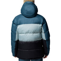 Columbia chaqueta esquí hombre Slope Style Jacket Blue vista trasera