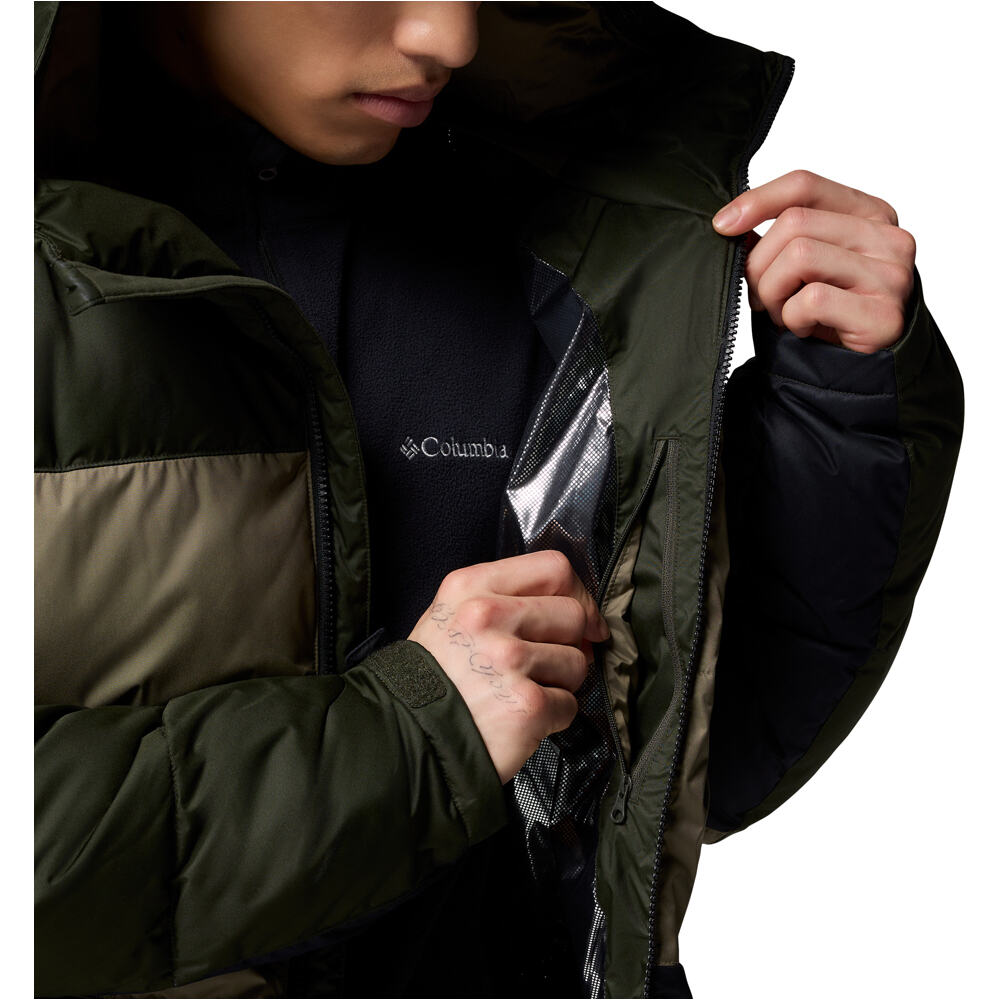 Columbia chaqueta esquí hombre Slope Style Jacket Green 04