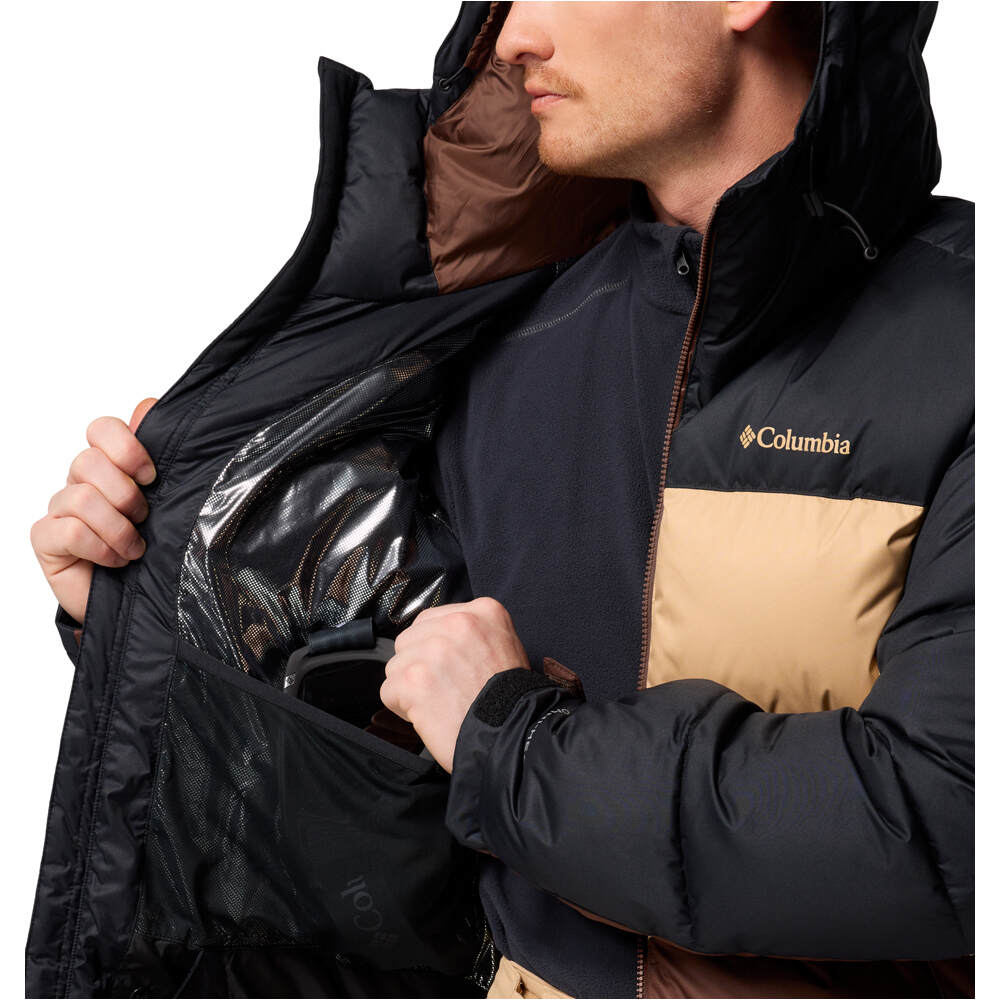 Columbia chaqueta esquí hombre Slope Style Jacket vista detalle