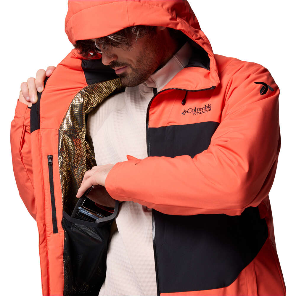 Columbia chaqueta esquí hombre Winter District III Jacket Orange 04