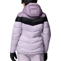 Columbia chaqueta esquí mujer Abbott Peak II Insulated Jacket Purple vista trasera
