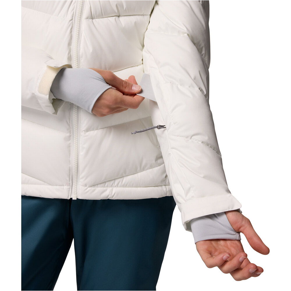 Columbia chaqueta esquí mujer Abbott Peak II Insulated Jacket White 07