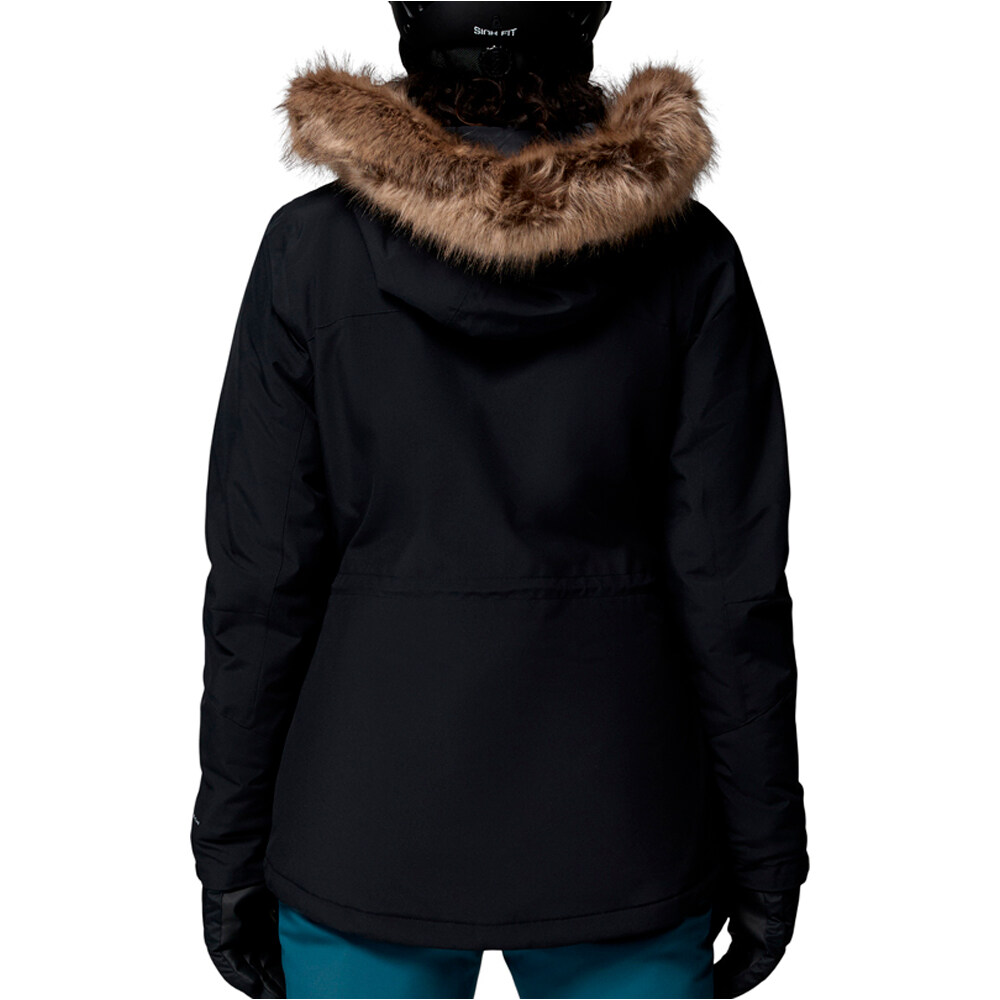 Columbia chaqueta esquí mujer Ava Alpine II Insulated Jacket Black vista trasera