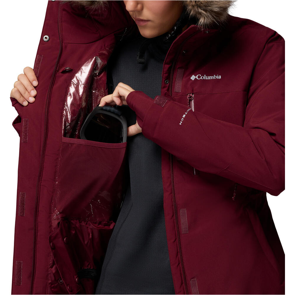 Columbia chaqueta esquí mujer Ava Alpine II Insulated Jacket vista detalle
