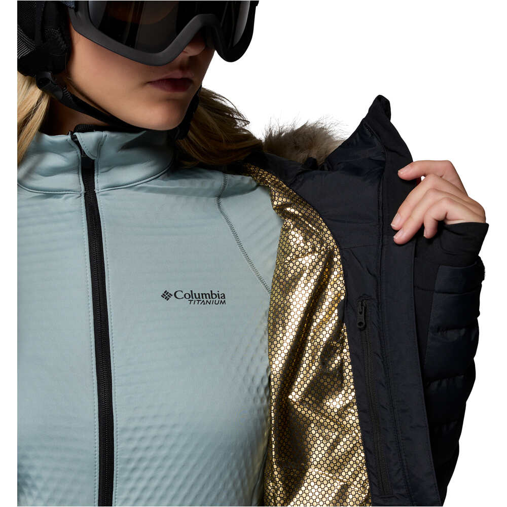 Columbia chaqueta esquí mujer Bird Mountain III Insulated Jacket Black 05
