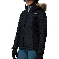 Columbia chaqueta esquí mujer Bird Mountain III Insulated Jacket Black vista detalle