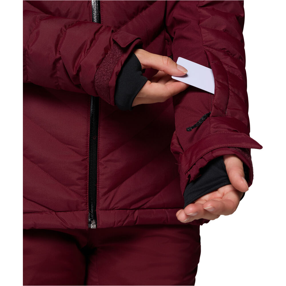 Columbia chaqueta esquí mujer Bird Mountain III Insulated Jacket vista detalle