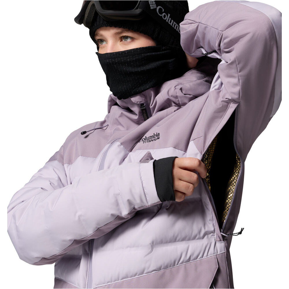 Columbia chaqueta esquí mujer Glacier Ridge Down Jacket 05