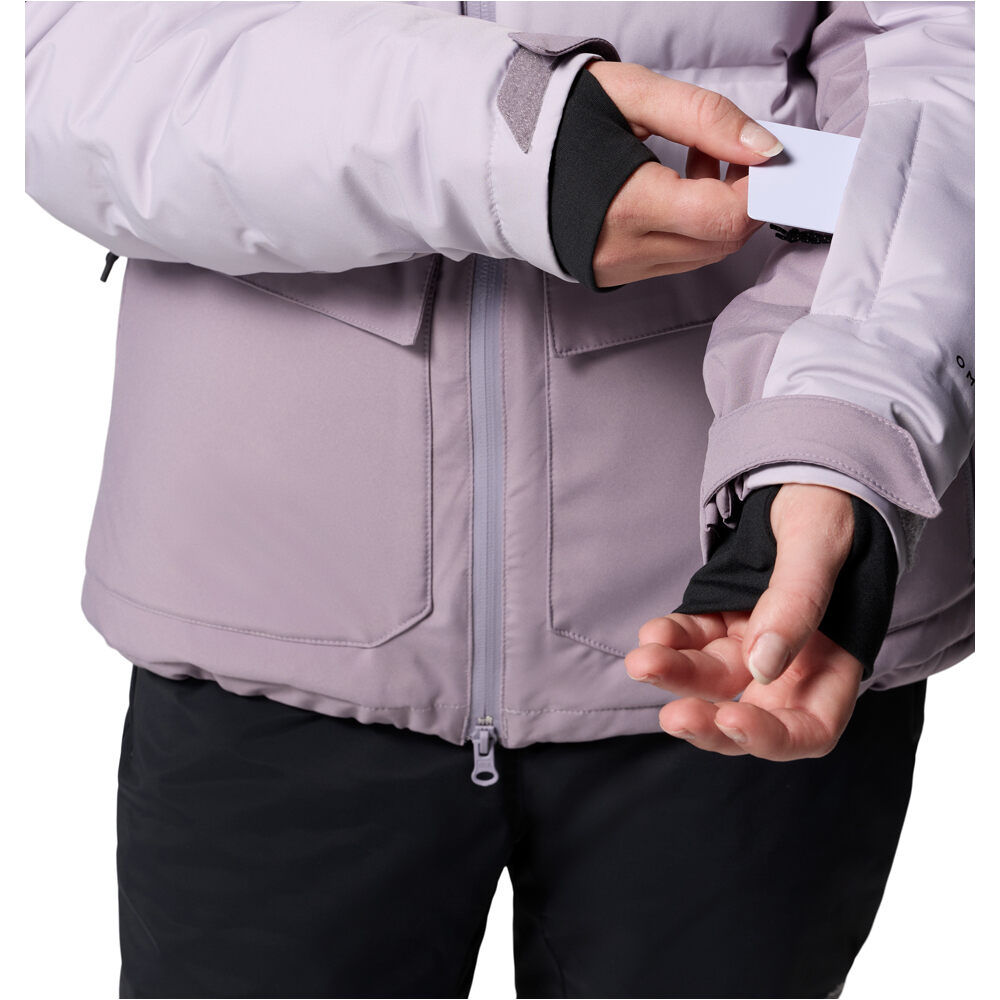 Columbia chaqueta esquí mujer Glacier Ridge Down Jacket 06